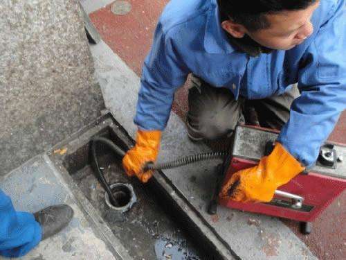 南桥镇疏通下水道